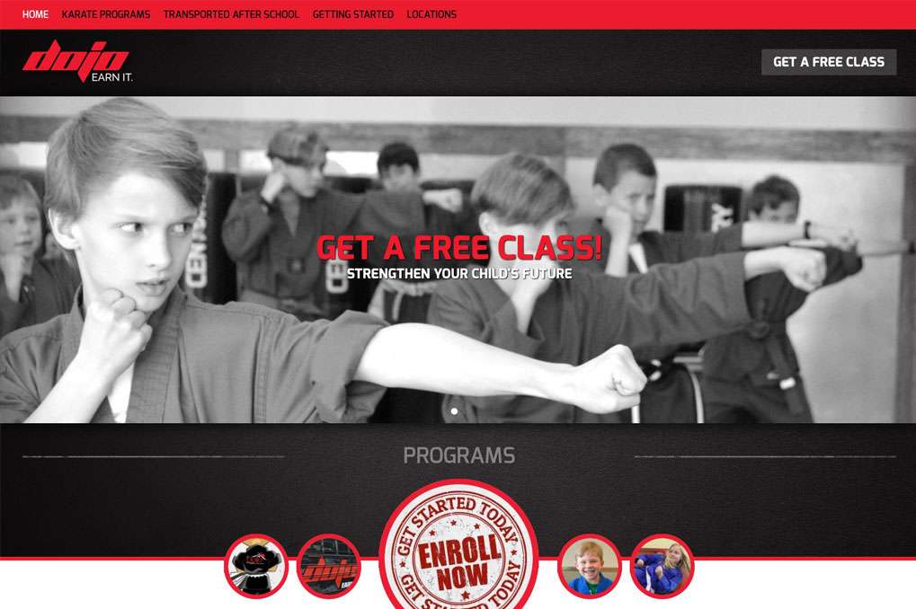 Dojo Karate Website